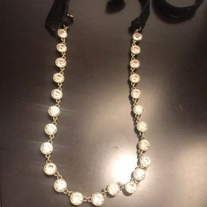 Jcrew adjustable rhinestone necklace
